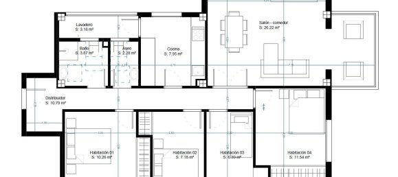 4 bedrooms Apartment in Alicante, Spain No. 151764 17