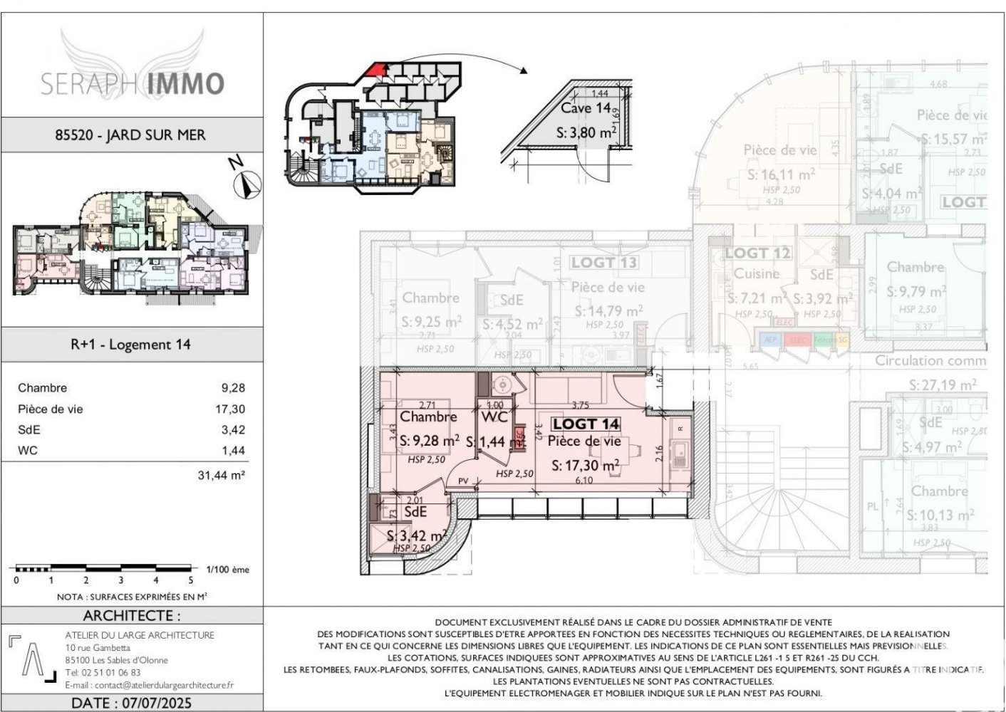 Apartamento T1 em Vendee, France N.º 282518