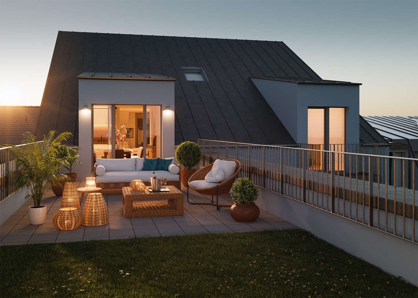 2 Schlafzimmer Penthouse in München, Germany, Nr. 175632