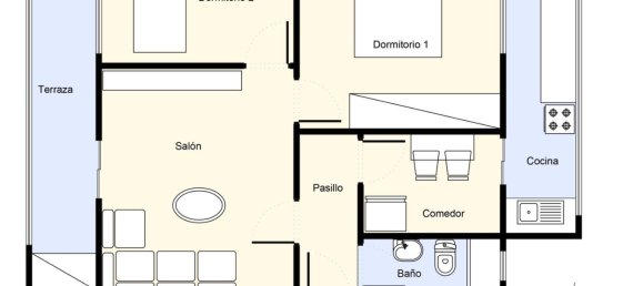 2 chambres Appartement à Madrid, Spain No. 154947 21