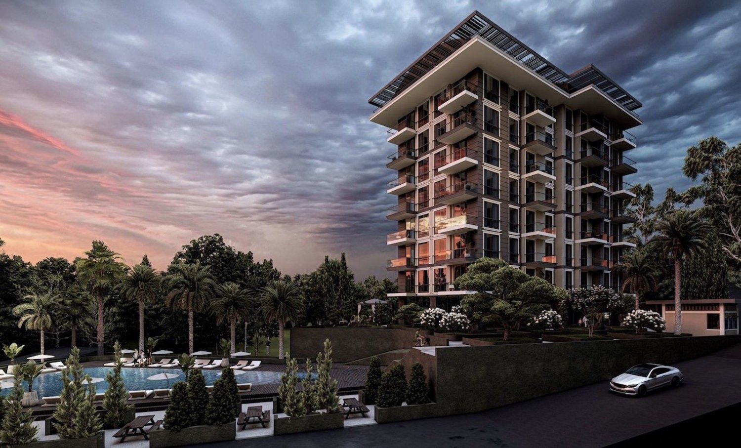 Apartamento de 2+1 en Alanya, Turkey No. 24792