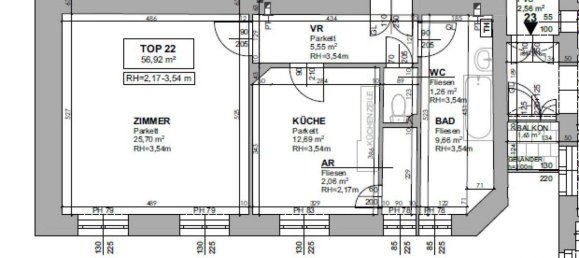 2 rooms Apartment in Rudolfsheim-Funfhaus, Austria No. 184846 11