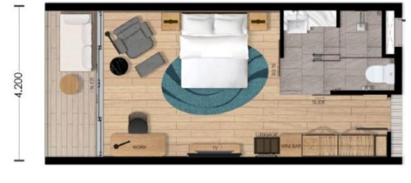 Eigentumswohnung in Radisson Mai Khao Beach Condominium Phuket, Thailand 41.0m², Nr. 29989 5