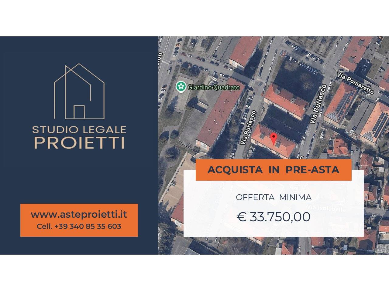 1 bedroom Apartment in Turin, Italy No. 308600