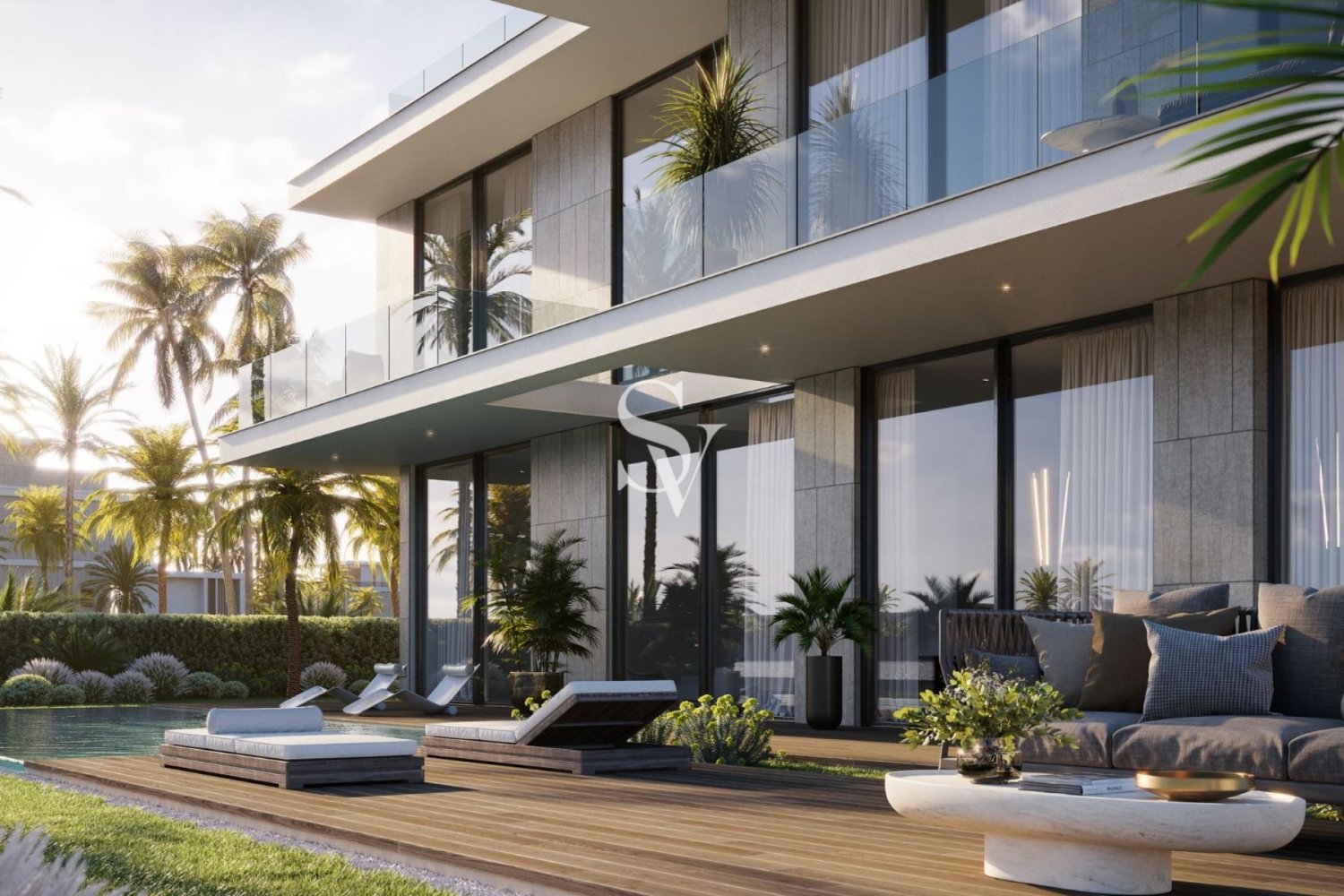 Villa T4 em Mohammed Bin Rashid City, UAE N.º 113471