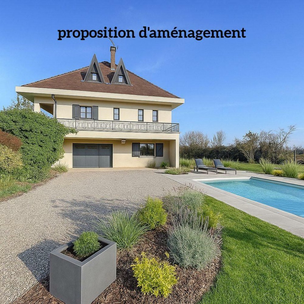 4 غرف نوم منزل في Saint-Andre-de-Corcy, France رقم 301330