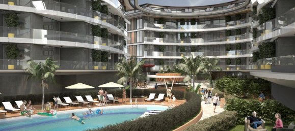 2 rooms Apartment in Oba, Turkey No. 9692 7