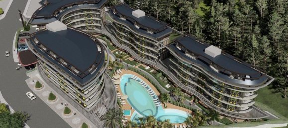 2 rooms Apartment in Oba, Turkey No. 9692 4