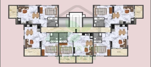 2-Zimmer Wohnung in Demirtas, Turkey, Nr. 30047 18