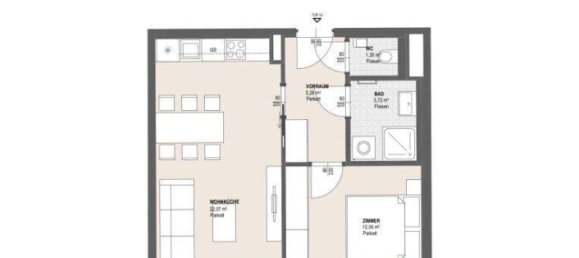 Apartamento de 2 habitaciónes en Liesing, Austria No. 244820 23