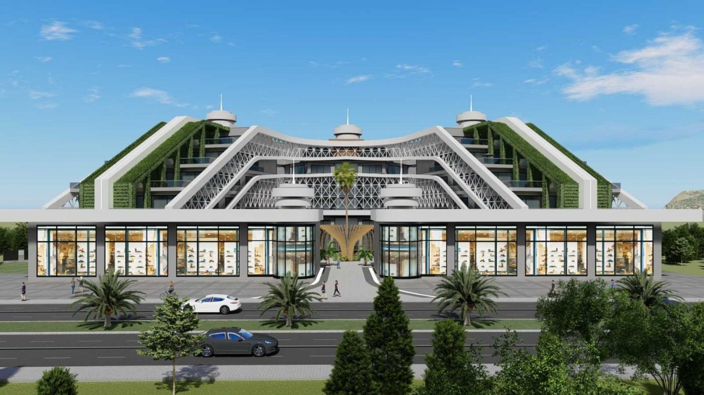 2 bedrooms Commercial property in Oba, Turkey No. 4237