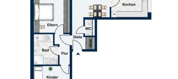 Apartamento T2 em Paderborn, Germany N.º 107910 7