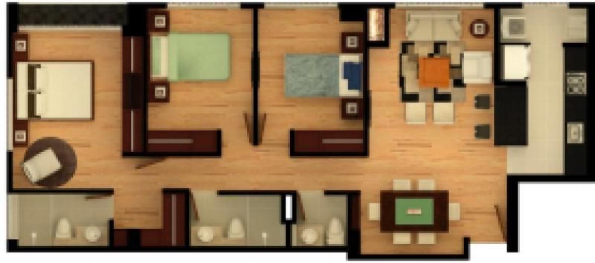 3 bedrooms House in Bogota, Colombia No. 10744