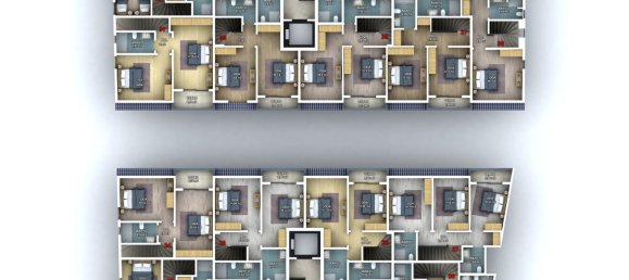 Apartamento 2+3 em Fethiye, Turkey N.º 1788 11