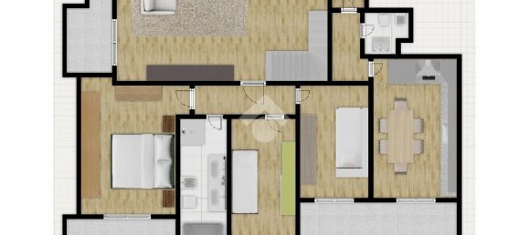 4 rooms Penthouse in Rho, Italy No. 135187 39