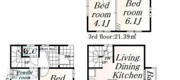 3 chambres Maison à Tokyo, Japan No. 6096 2