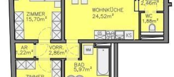 Apartamento de 3 habitaciónes en Wahring, Austria No. 184474 13