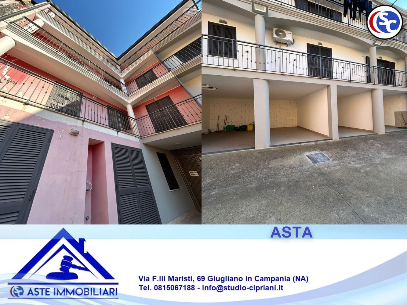 Apartamento de 2 divisões em Marcianise, Italy N.º 63783