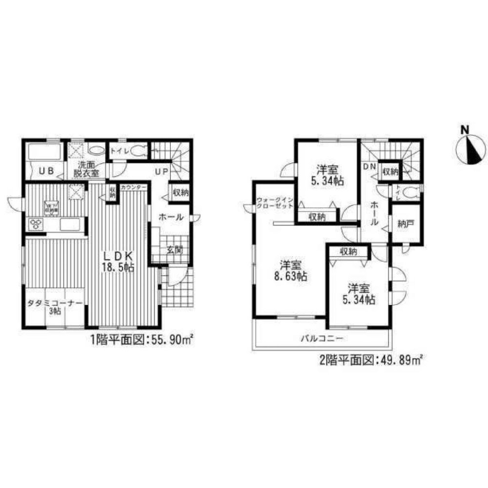 Casa de 3 dormitorios en Gifu, Japan No. 1789