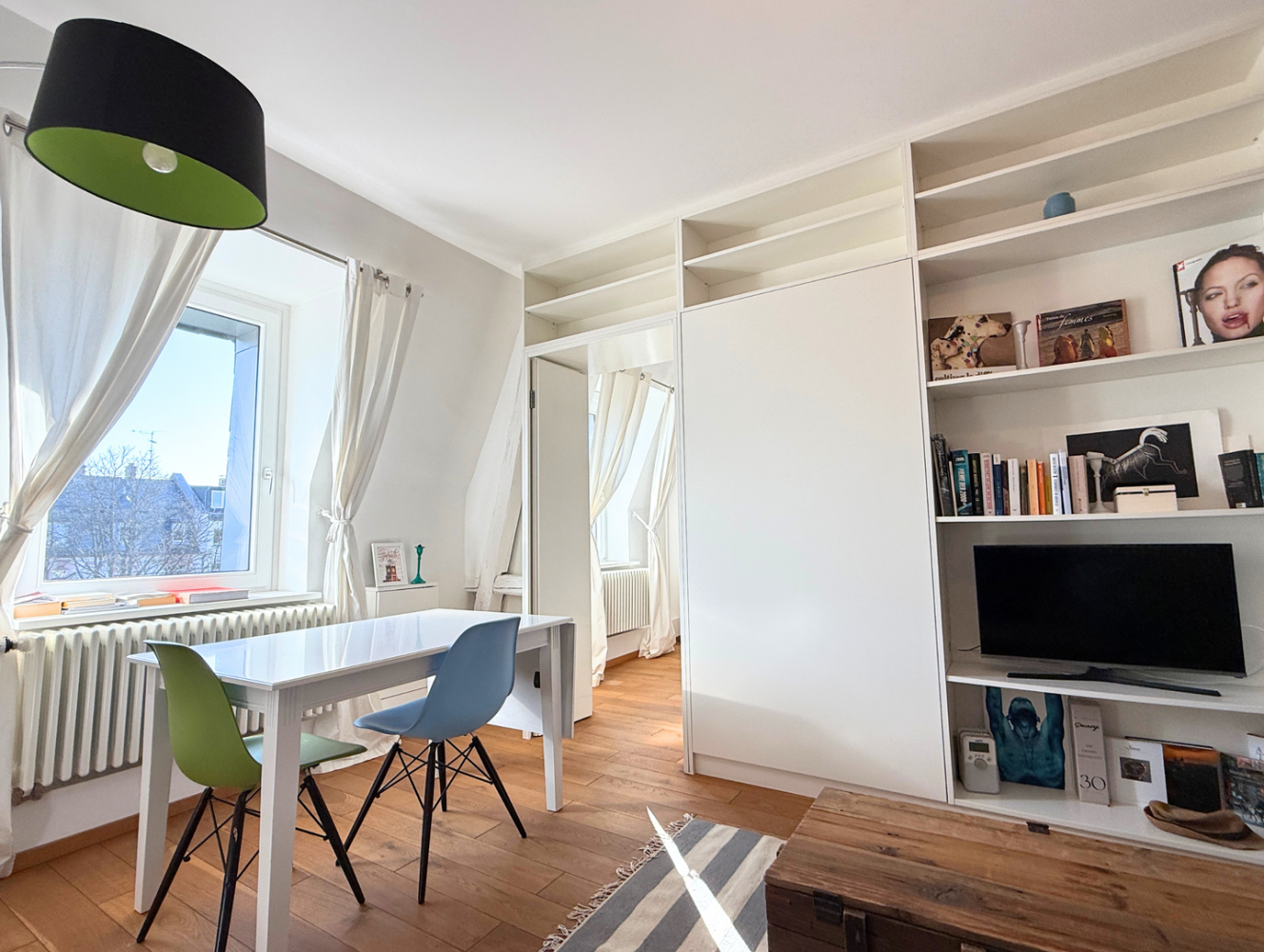 Квартира с 2 комнатами в Франкфурт на Майне, Германия № 284958