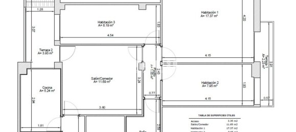 3 chambres Appartement à Madrid, Spain No. 168343 15