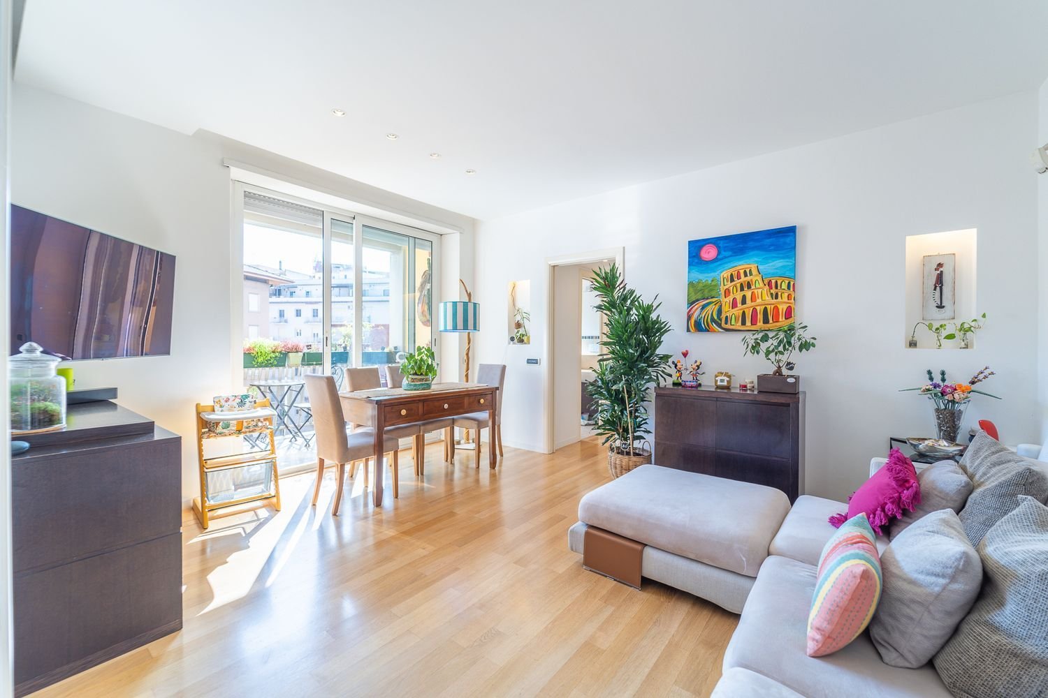 3-Zimmer Wohnung in Rome, Italy, Nr. 197218