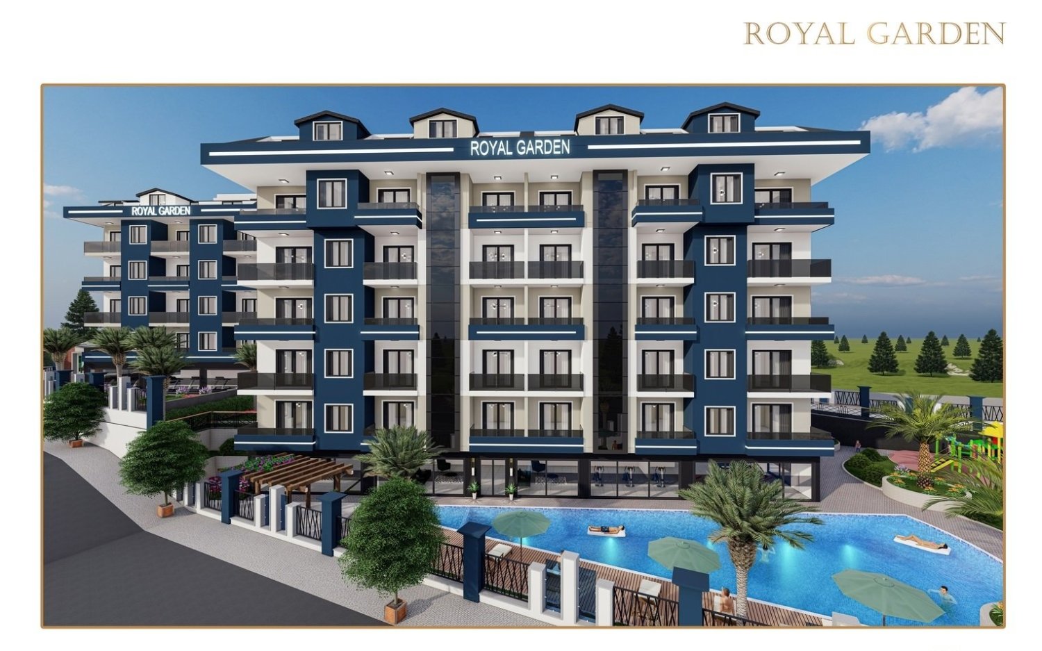 Apartment 3+1 in Kestel, Turkey No. 14066