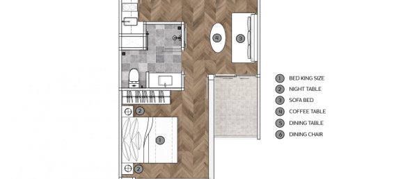 1 bedroom Apartment in Phuket, Thailand No. 8300 5