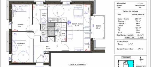 2 bedrooms Apartment in Berck, France No. 82823 2