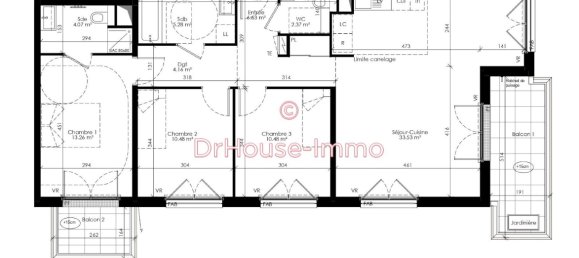 3 bedrooms Apartment in Chatenay-Malabry, France No. 177287 4