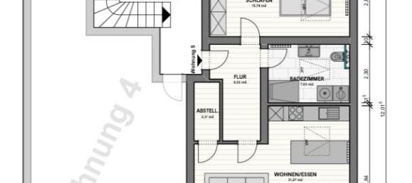 1 Schlafzimmer Wohnung in Saarlouis, Germany, Nr. 334709 2