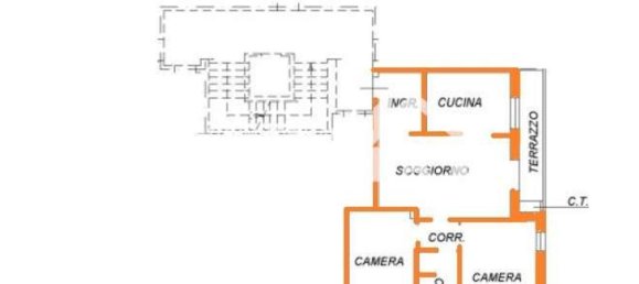Квартира с 4 комнатами в Пьеве ди Солиго, Италия № 202373 3