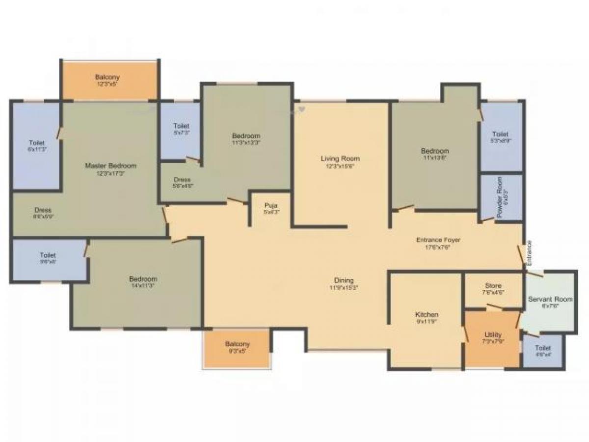 4 bedrooms House in Amdavad, India No. 26766