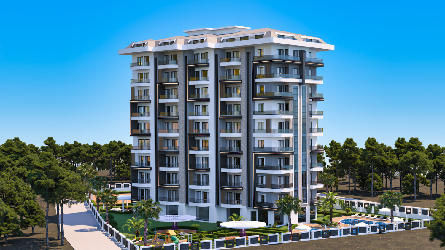 Apartment 4+1 in Alanya, Turkey No. 25121