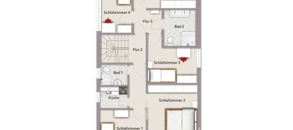 7غرفة بنغالو في Oldenburg, Germany رقم 318789 21