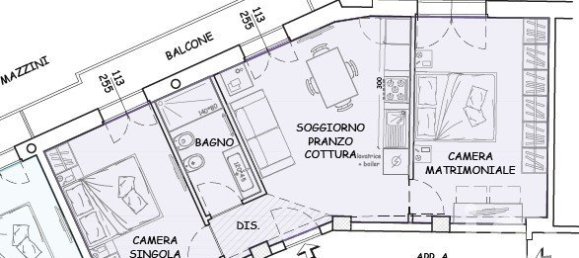 2 غرف نوم شقة في Cogoleto, Italy رقم 331923 16