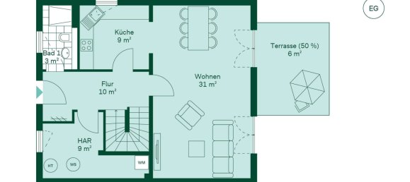 3 غرف نوم منزل في Brandenburg, Germany رقم 31369 11