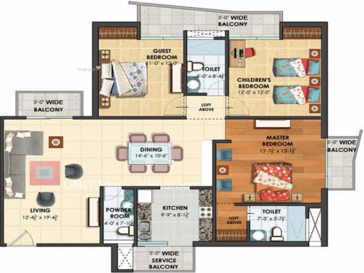 3 chambres Maison à Ghaziabad, India No. 56371