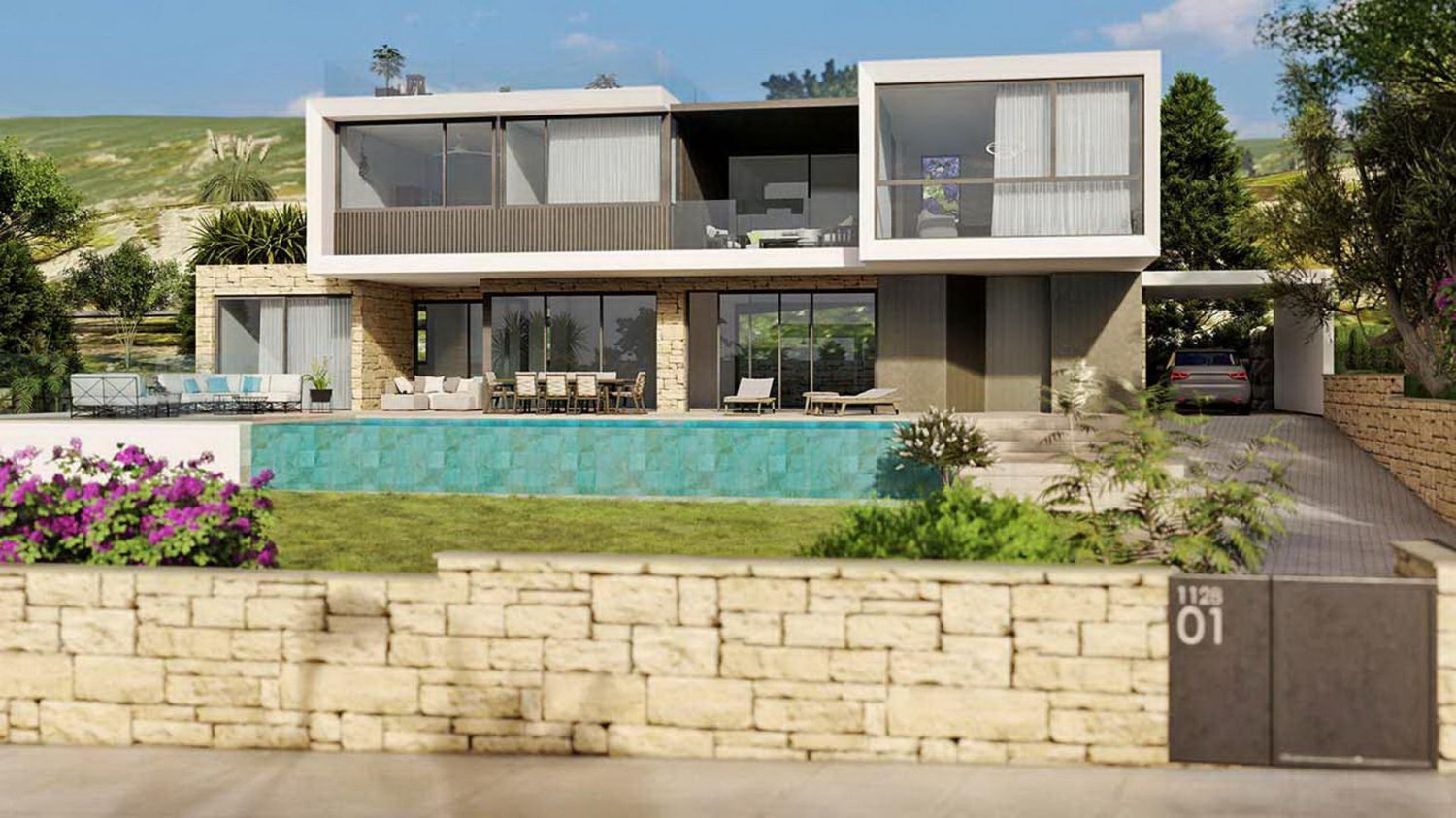 4 bedrooms Villa in Viewpoint Hills, Pegeia, Cyprus No. 17488