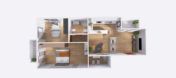3-Zimmer Wohnung in Cagliari, Italy, Nr. 263001 20