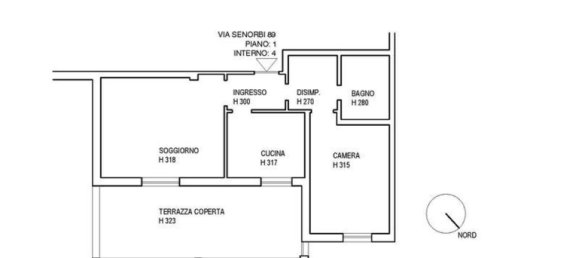 3 rooms Apartment in Rome, Italy No. 198687 24