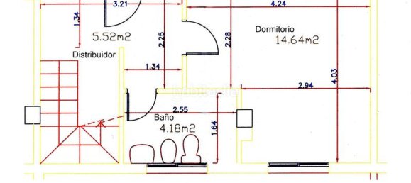 Ático de 2 dormitorios en Granada, Spain No. 161826 26