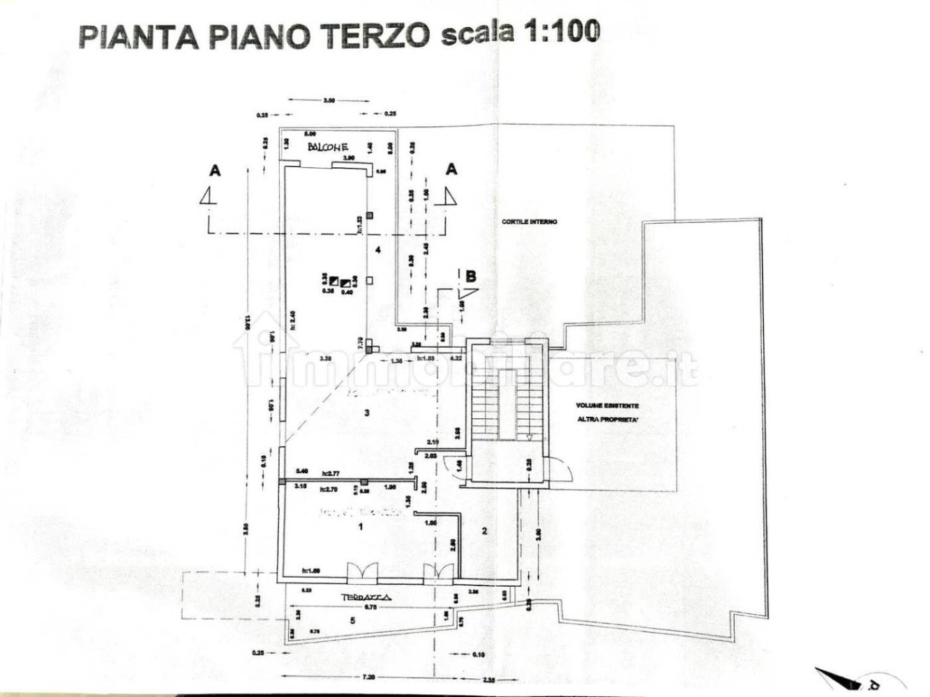 Квартира с 3 спальнями в Куарту Сант'Элена, Италия № 343173