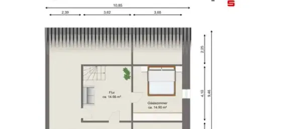 Adosado de 3 dormitorios en Hof, Germany No. 192453 23