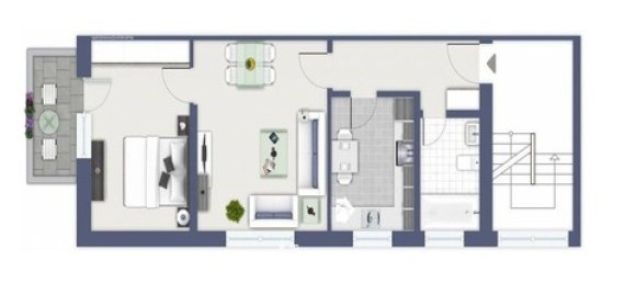 Квартира с 1 спальней в Фрайзинг, Германия № 37774 15