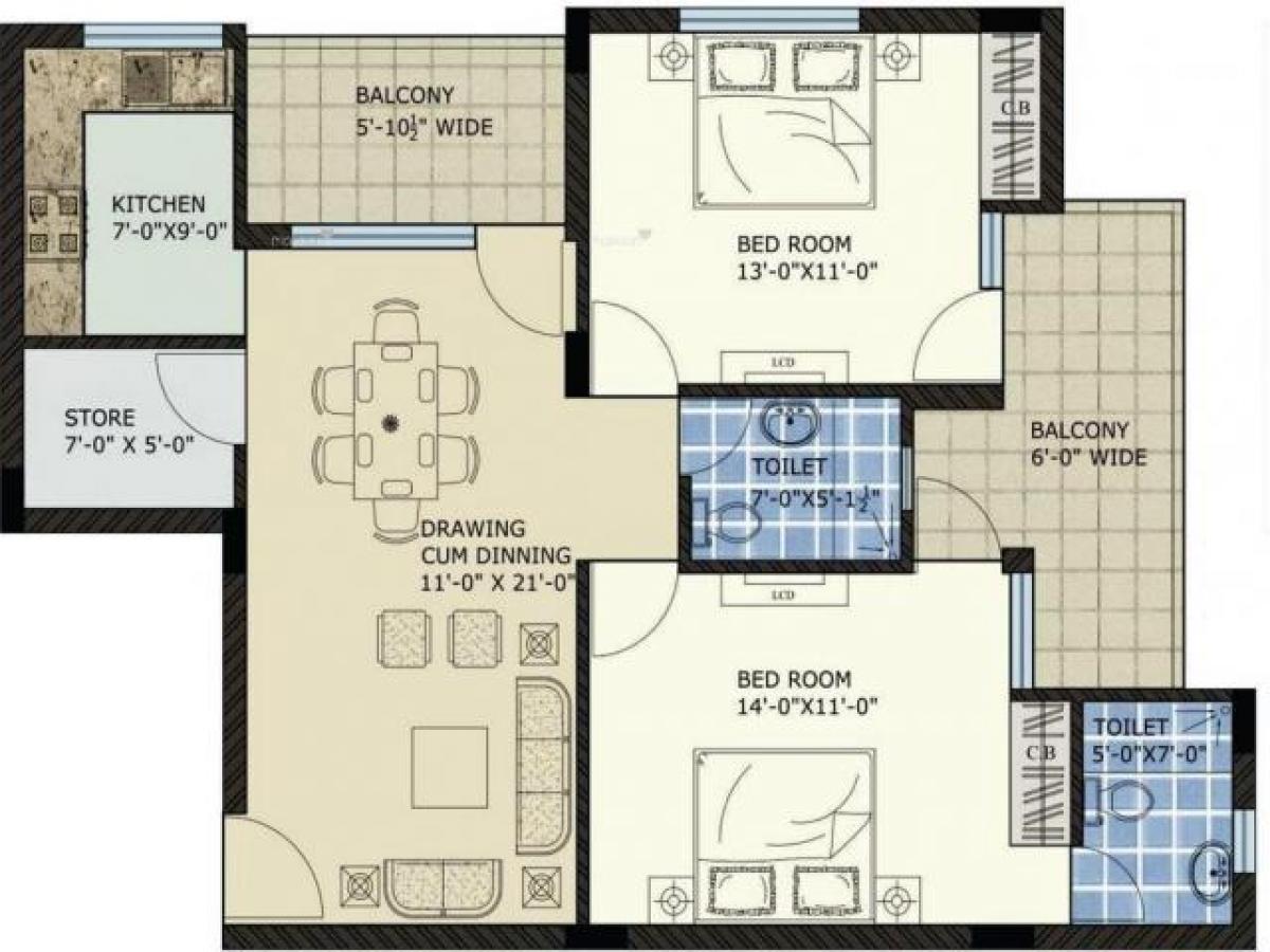 2 bedrooms House in Mohali, India No. 48339