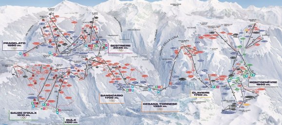 Apartamento de 3 habitaciónes en Sestriere, Italy No. 276144 27