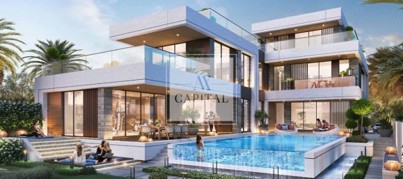 Таунхаус с 5 спальнями в Damac Lagoons, ОАЭ № 51249 7