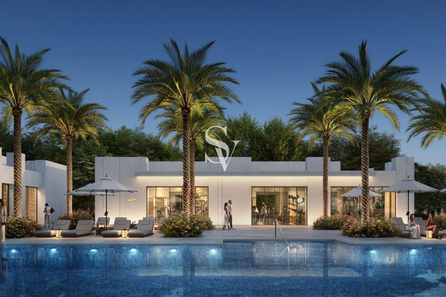 Вилла с 4 спальнями в The Valley, ОАЭ № 110028