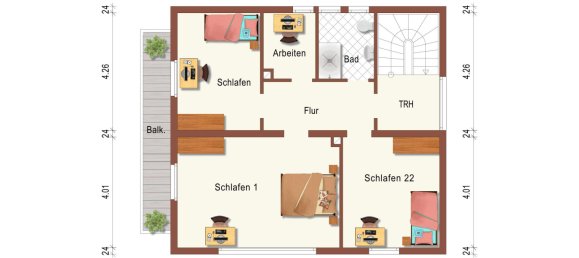4 Schlafzimmer Haus in Rhein-Pfalz, Germany, Nr. 172285 16